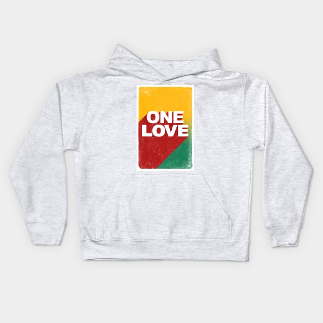 One love Kids Hoodie by nikovega21